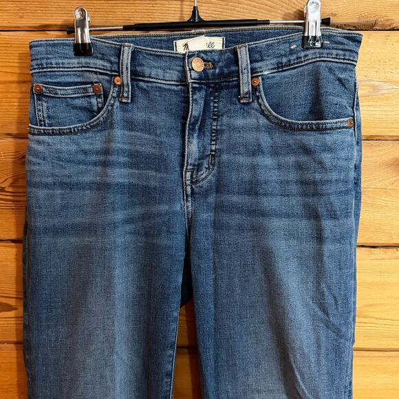 Madewell Kick Out Full Length Blue Jean Size 26 - Picture 3 of 7